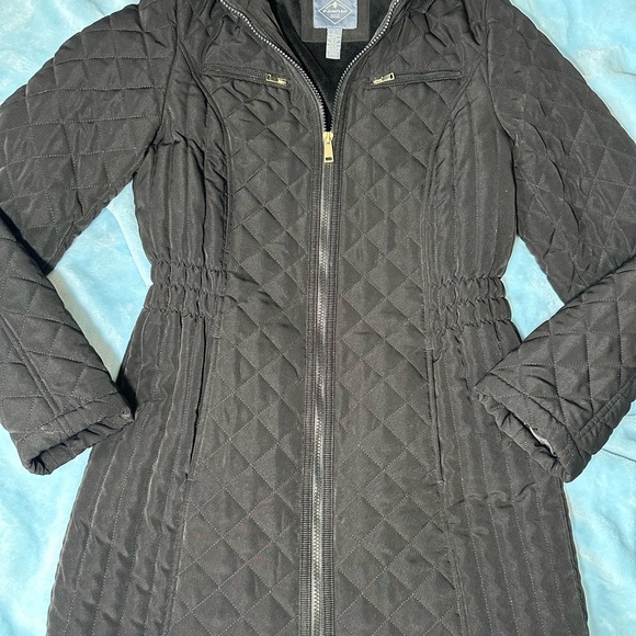 St. John's Bay Womens Removable Hood Packable Lightweight Puffer Jacket  S - Picture 2 of 16